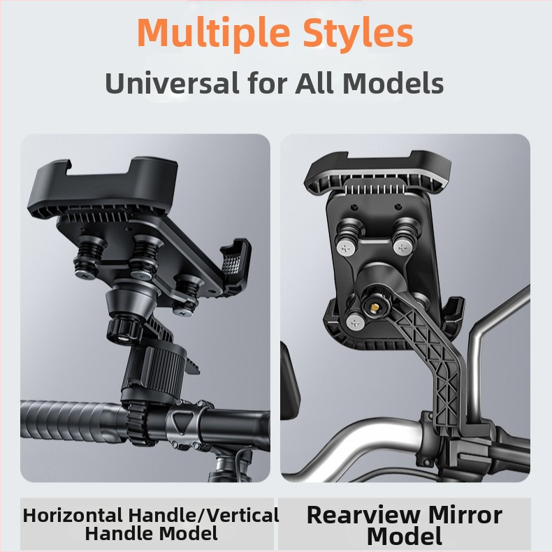 Στήριγμα τηλεφώνου για ηλεκτρικά οχήματα και ποδήλατα – αλουμινίου κράμα βάση ποδηλάτου (Μάρκα: Che dafu; Μοντέλο: Mtc-09; Υλικό: Αλουμίνιο κράμα)