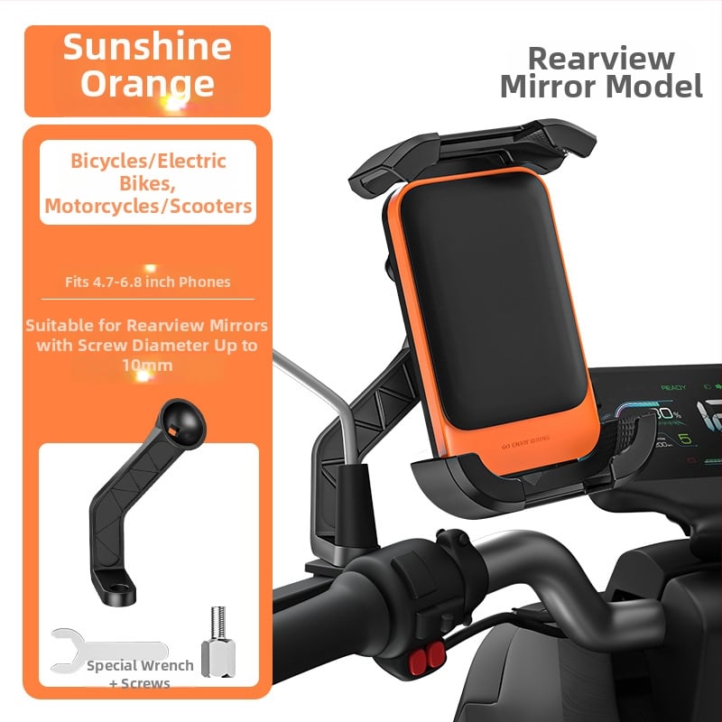 Στήριγμα τηλεφώνου για ηλεκτρικά οχήματα και ποδήλατα – αλουμινίου κράμα βάση ποδηλάτου (Μάρκα: Che dafu; Μοντέλο: Mtc-09; Υλικό: Αλουμίνιο κράμα)