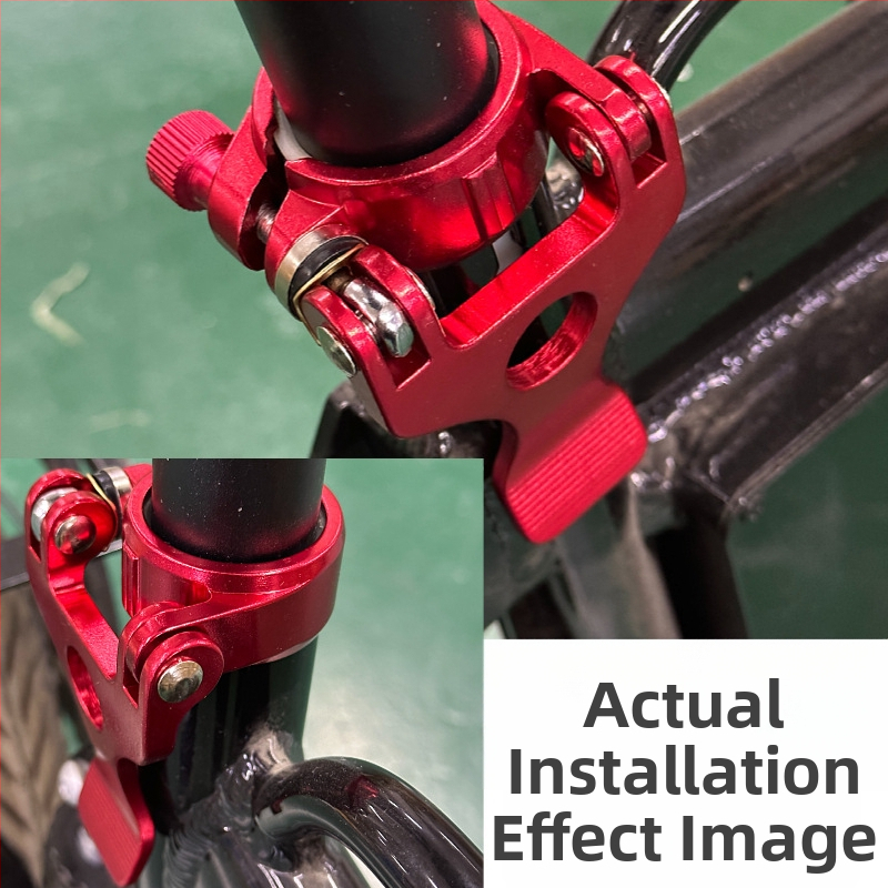 Spona na sedlovú trubicu - hliníková zliatina, Zero step