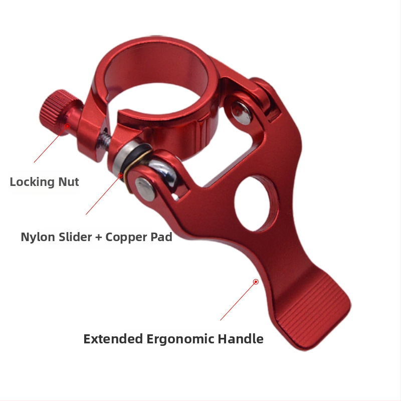 Spona na sedlovú trubicu - hliníková zliatina, Zero step