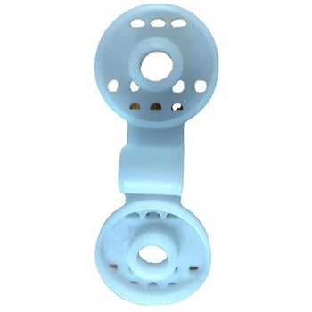 Фиксиращ клип за слънцезащитна мрежа - пластмасов, външен монтаж