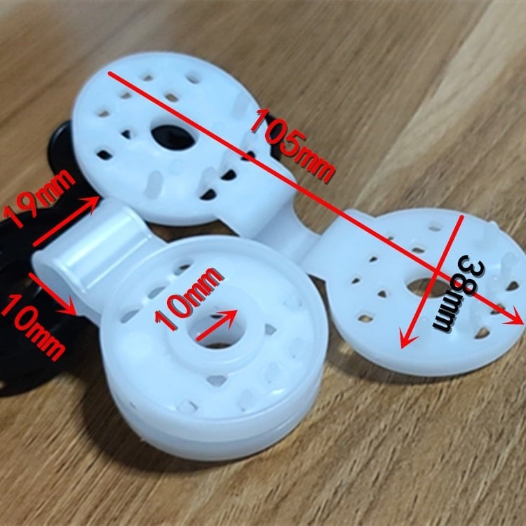 Фиксиращ клип за слънцезащитна мрежа - пластмасов, външен монтаж