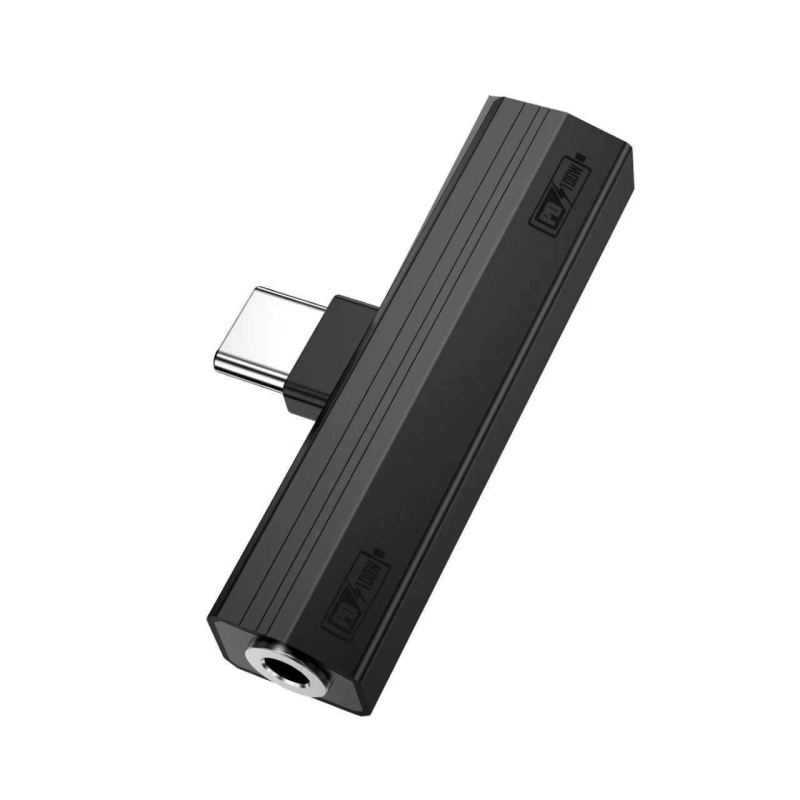 Huaynag electronic C2cfaf USB-C audio pretvarač za mobilne uređaje — 3,5 mm audio izlaz i napajanje, 2-u-1, kompatibilan s iPhone 17 i drugim USB-C uređajima