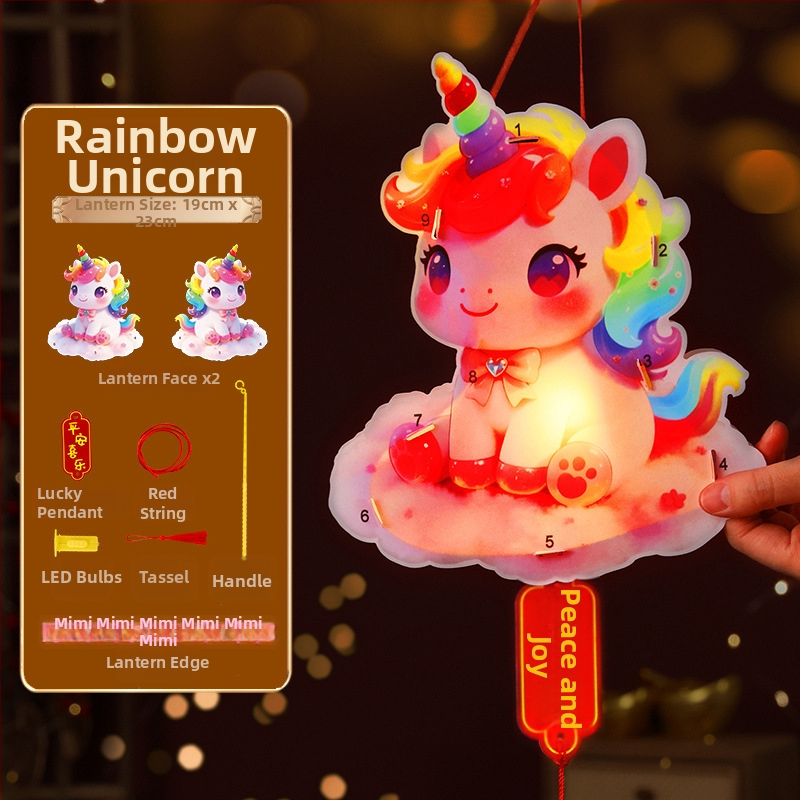 PVC lampion, ručno izrađeni, kineski stil, DIY