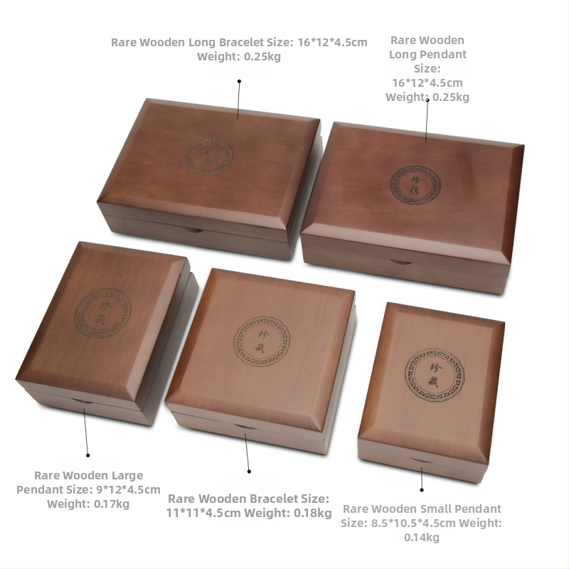 Cutie pentru bijuterii – Cutie clasică din lemn pentru ambalare bijuterii, Brand Zuofanyiren, Origine Guangzhou