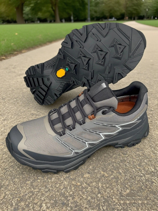 Unisex planinarske tenisice niskog profila s PU+Mesh gornjim dijelom, gumenom srednjem potplatu, anti-slip gumom potplatom, prednje vezanje