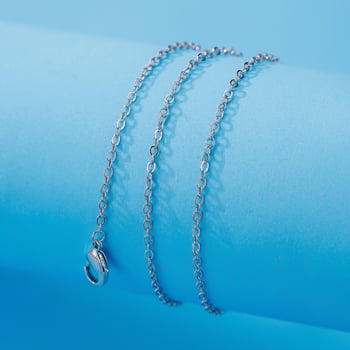 Li Brocade Jewelry viac-stylové reťazové náhrdelník: O-reťaz, box-reťaz, krížová reťaz, vlnovitá reťaz a melon-seed reťaz; meď, elektroplating; 99 čistota; možná súkromná značka