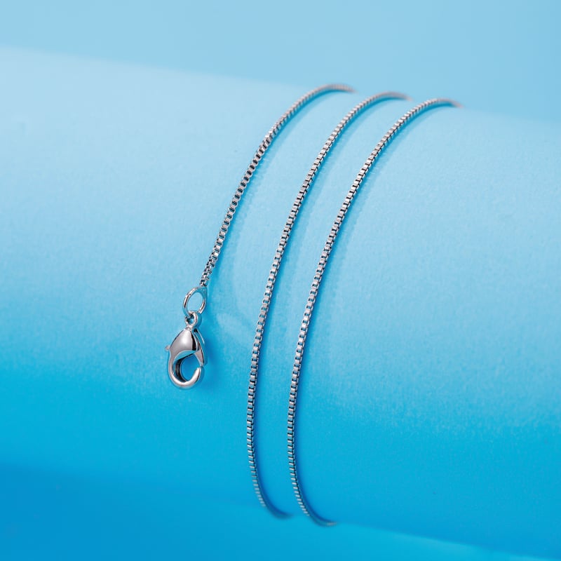 Li Brocade Jewelry viac-stylové reťazové náhrdelník: O-reťaz, box-reťaz, krížová reťaz, vlnovitá reťaz a melon-seed reťaz; meď, elektroplating; 99 čistota; možná súkromná značka