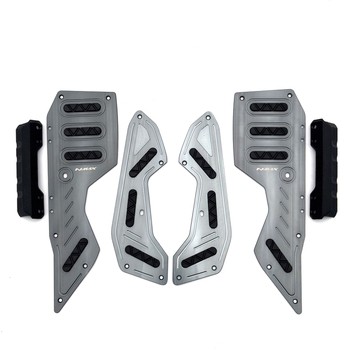 Yamaha NMAX155 педали от алуминиева сплав — предни и задни педали, електроплатирано покритие