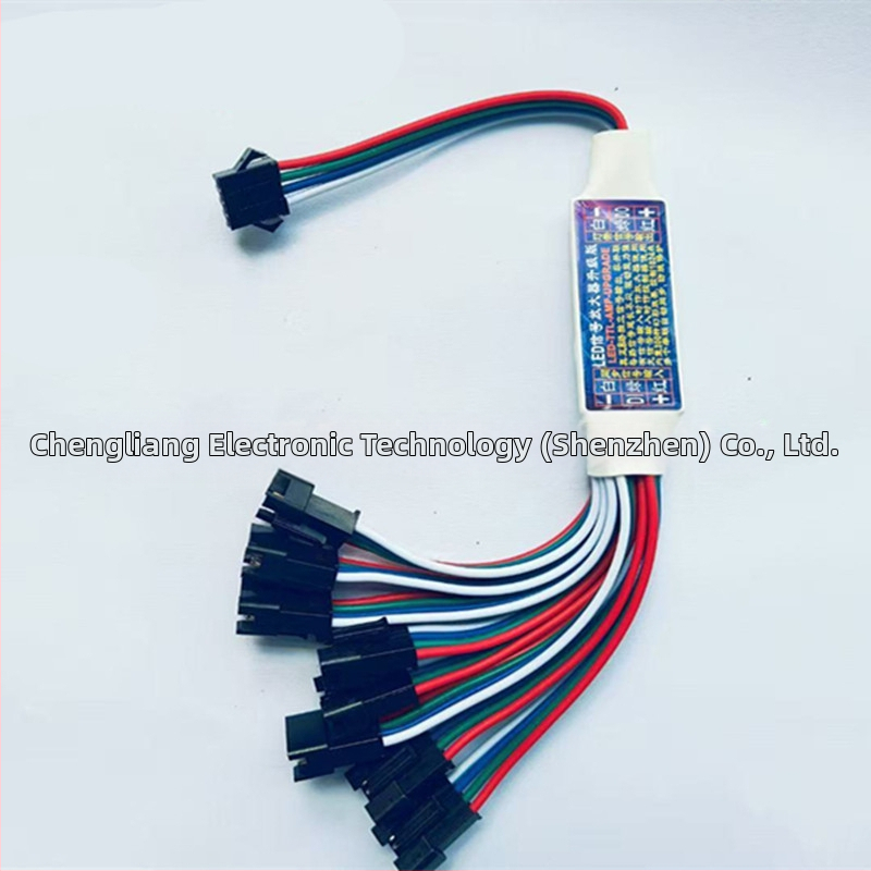 Modul pojačala LED trake – sinhroni proširivač signala, 5–24V, izlazi 1–4/8, sučelje 3P