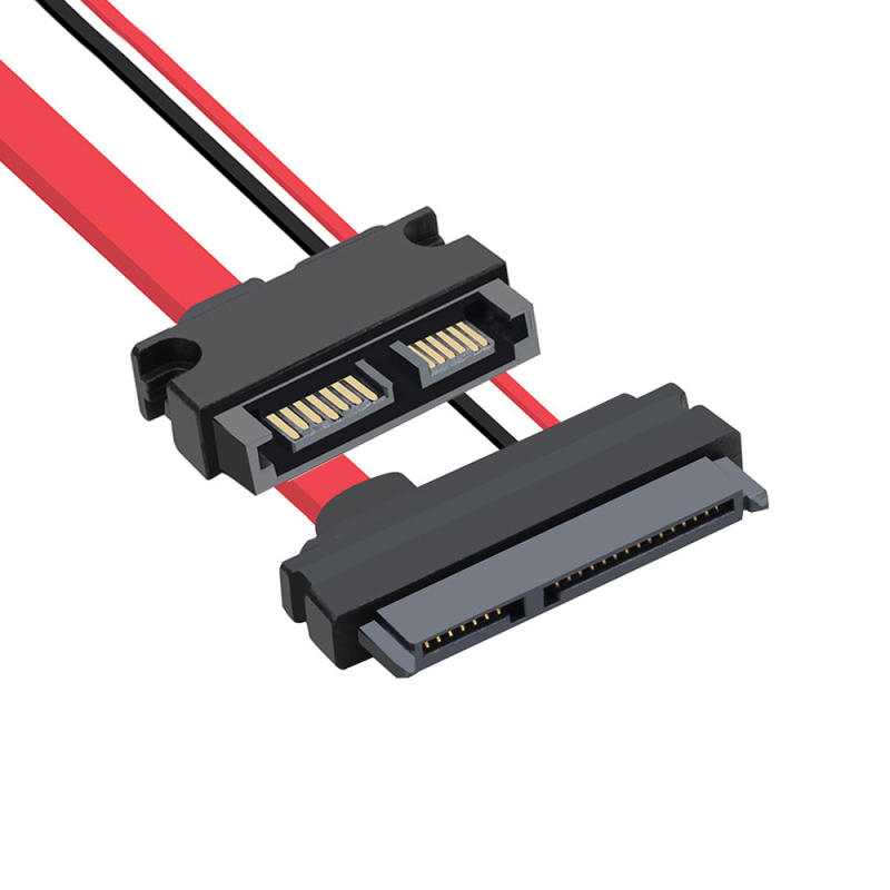 Notebook SATA na Slimline adapter – 22P ženski na 13P muški, konverzijska glava za optički pogon, za tvrdi disk