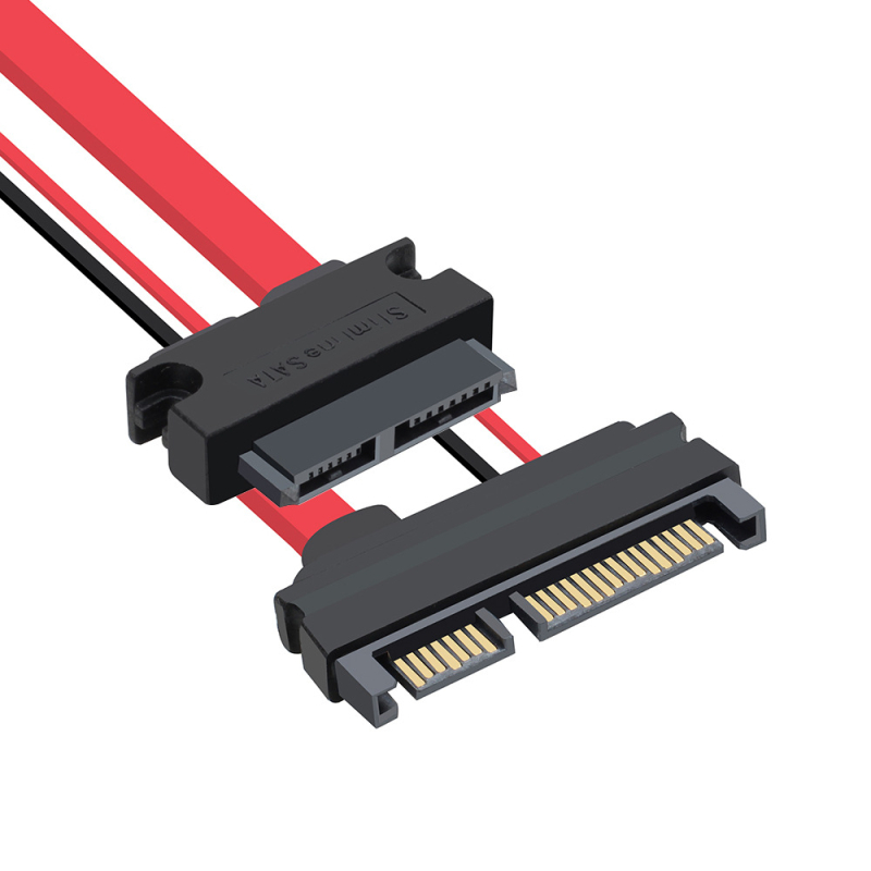 Notebook SATA na Slimline adapter – 22P ženski na 13P muški, konverzijska glava za optički pogon, za tvrdi disk