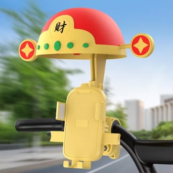 Θήκη τηλεφώνου για ποδήλατο με αντιδονήσεις και εξάρτημα ομπρέλας για ποδηλάτες