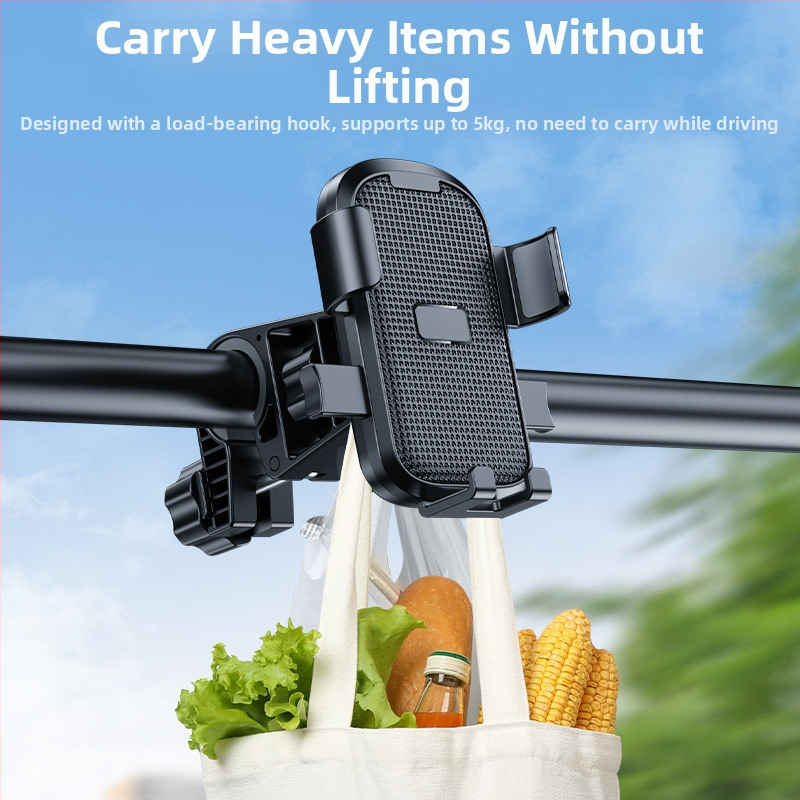 Θήκη τηλεφώνου για ποδήλατο με αντιδονήσεις και εξάρτημα ομπρέλας για ποδηλάτες