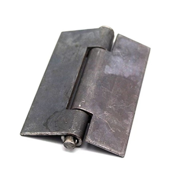 Željezni šarnir za vrata, H-tip, 4 mm, polirana površina, industrijskog stila