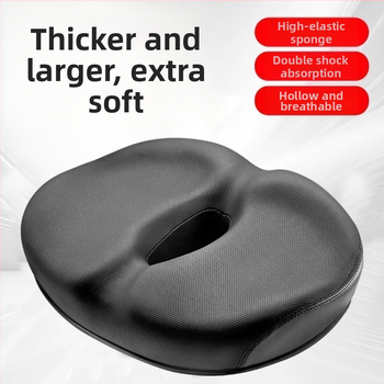 Σέλα ποδηλάτου, αφρώδες μαξιλαράκι, μοντέλο: διπλή διαδρομή/σωληνάκι μείωσης, συμβατό με τρίκυκλο