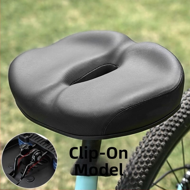 Σέλα ποδηλάτου, αφρώδες μαξιλαράκι, μοντέλο: διπλή διαδρομή/σωληνάκι μείωσης, συμβατό με τρίκυκλο