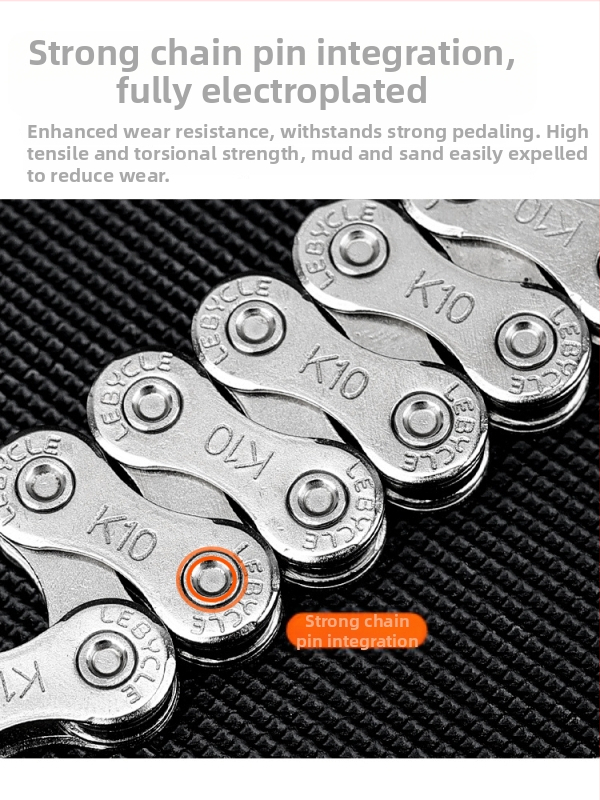 Lebycle CN-K reťaz pre horské a cestné bicykle, 7/8/9/10/11 rýchlostí, oceľ