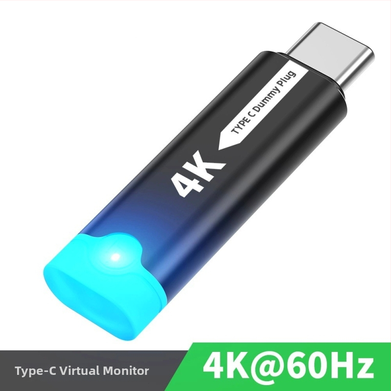 Emmons x610 Type-C emulátor grafickej karty s DP virtuálnym monitorom, 4K podpora, EDID konektor