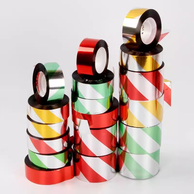 Traka za odbijanje ptica za polja, PET materijal, reflektirajuća, s bljeskom, ojačana