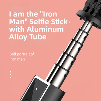 Портативен мултифункционален трипод със GoPro интерфейс за хоризонтално и вертикално снимане (Модел: P40S/P40L; Материали: алуминиева сплав + ABS + неръждаема стомана; Bluetooth: Да; Дистанционно: включено; Персонализация: Поддържа)