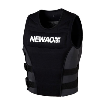 Унисекс спасителна жилетка за водни спортове – неопрена жилетка за плаване с бързосъхнене, дишаща, UV защита и износоустойчивост; подходяща за риболов, плуване и водни спортове; всесезонна.