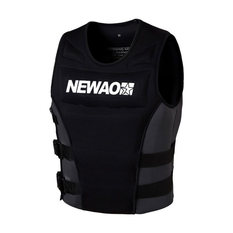 Унисекс спасителна жилетка за водни спортове – неопрена жилетка за плаване с бързосъхнене, дишаща, UV защита и износоустойчивост; подходяща за риболов, плуване и водни спортове; всесезонна.