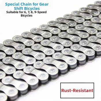 Reťaz na horský bicykel, prevodová reťaz, univerzálne pre rýchlosti 18/21/24/27