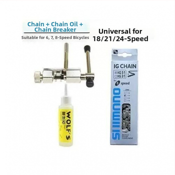 Reťaz na horský bicykel, prevodová reťaz, univerzálne pre rýchlosti 18/21/24/27