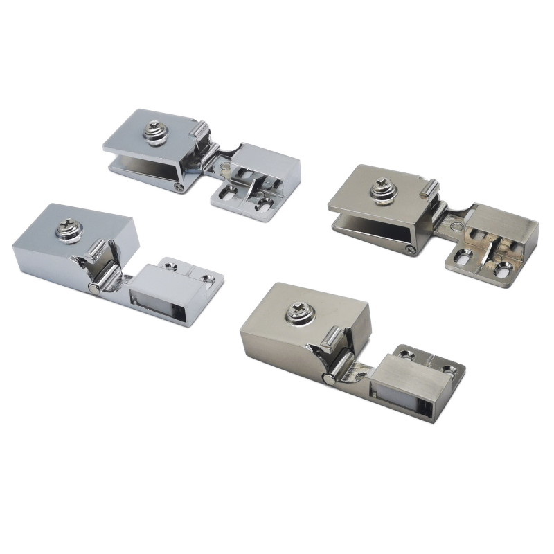 Šarka od cinkove legure za vrata ormara od staklenih vrata 3–5 mm, model RD-A015, moderan minimalistički stil, marka Han Yi Jingchuang.