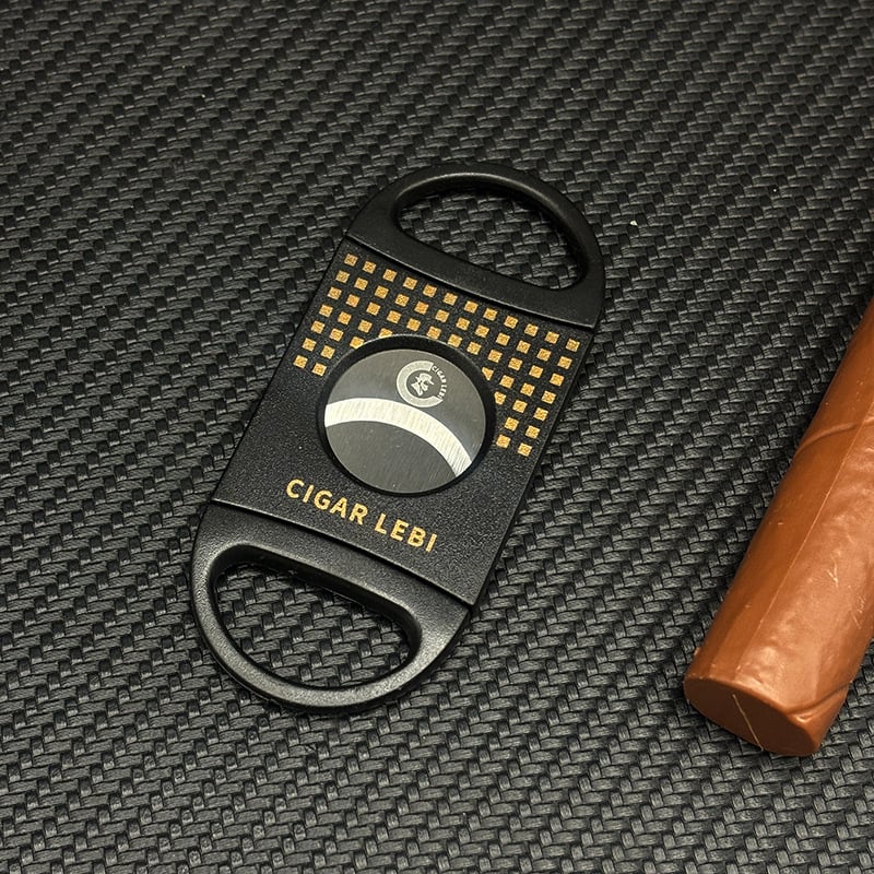 Σετ τριών ψαλιδιών για πούρα, από ανοξείδωτο χάλυβα, χειροποίητο, προσαρμόσιμο, μάρκα CIGARLEBI