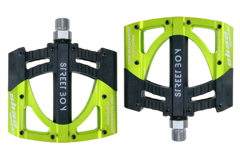 pedale SHANMASHI STREET BOY pentru biciclete de munte – nylon + aliaj de aluminiu, 3 rulmenți, compatibile cu bicicletele de munte