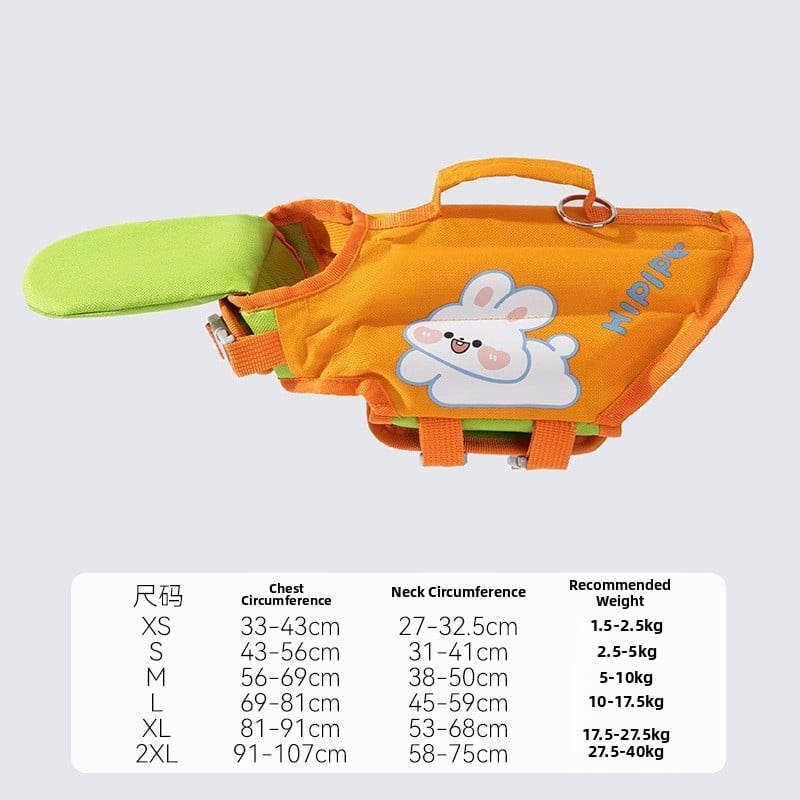 Κολυμβητικό σωσίβιο σκύλων - Πολυεστέρας, Χαλαρό στυλ, μάρκα Dog Star, ρούχα κατοικίδιων