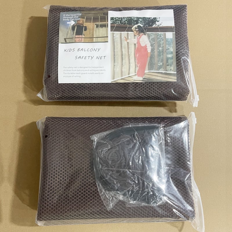 Dječja sigurnosna mreža za stepenice i balkon | zaštita od pada | pogodna za stepenice, ograde i ogradne površine | Model 75