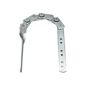 Dvostrani teški šarniri za kauč, dugi zubi, model JQ7-8N, nehrđajući čelik, unutarnja upotreba, elektroplatiranje