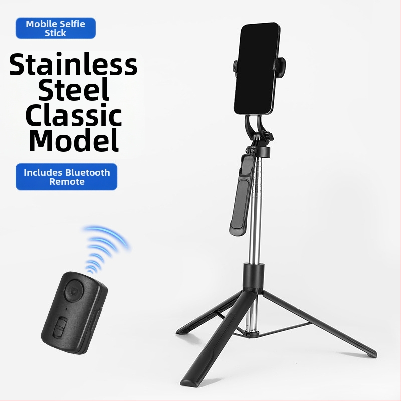 Stativ za mobitel sa selfie-stativom, aluminijska legura, Bluetooth daljinsko upravljanje, model S06