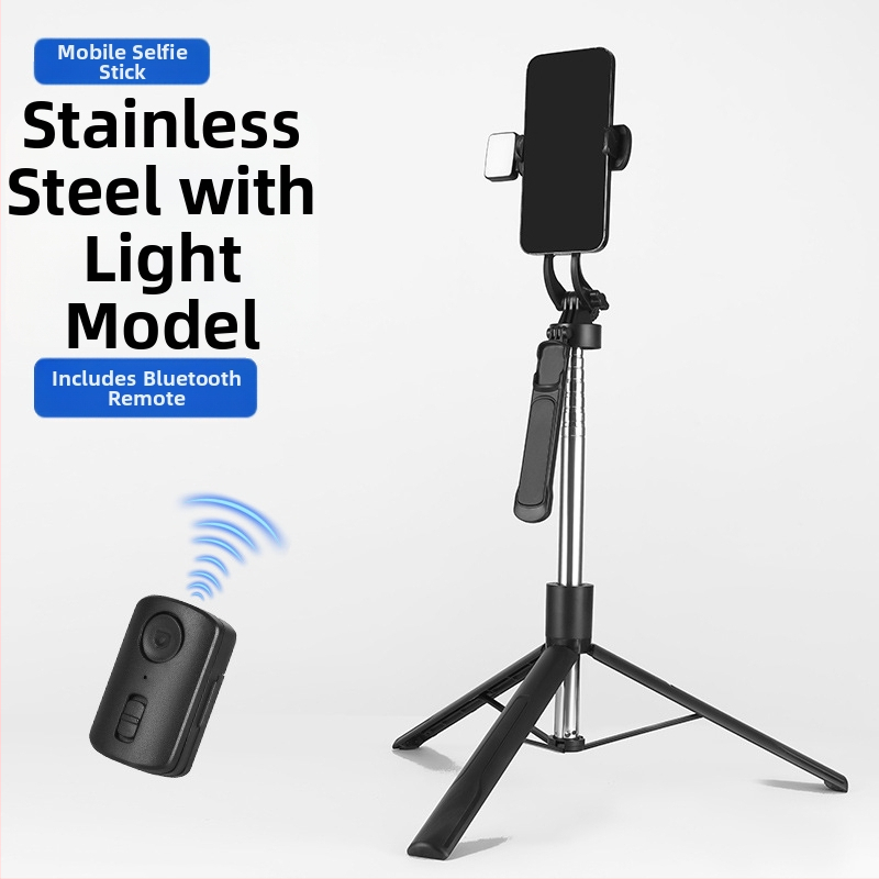 Stativ za mobitel sa selfie-stativom, aluminijska legura, Bluetooth daljinsko upravljanje, model S06