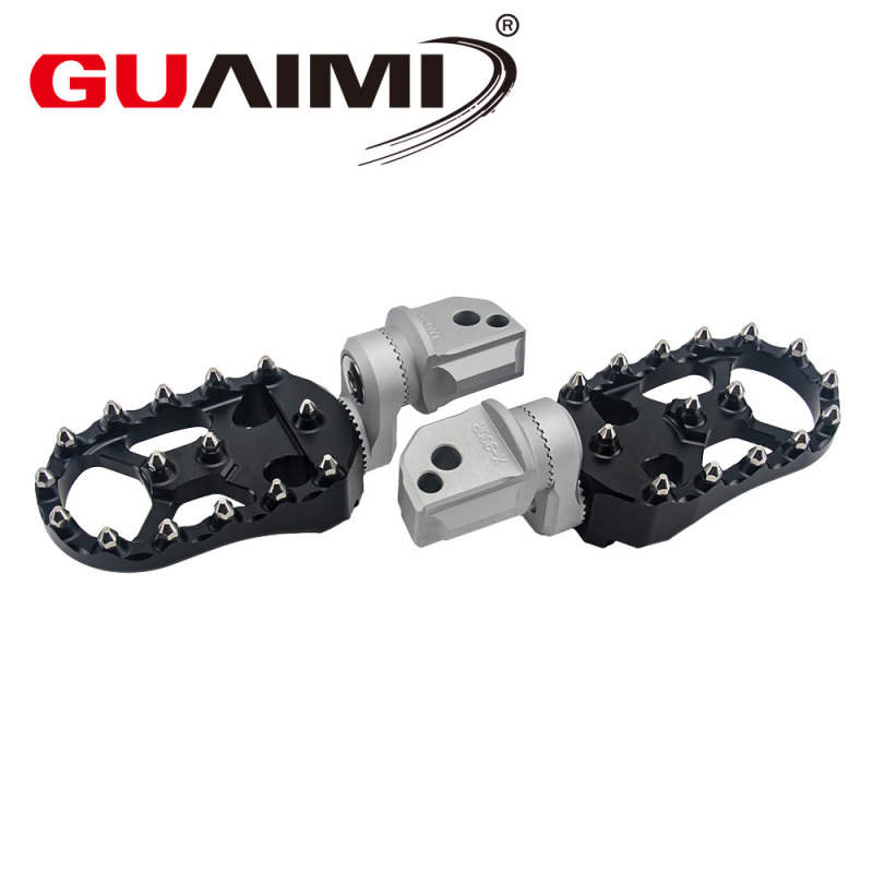 GUAIMI zadné pedále pre BMW R1300GS 2023+, nastaviteľné otáčavé, kovové, povrchová úprava pečenou farbou