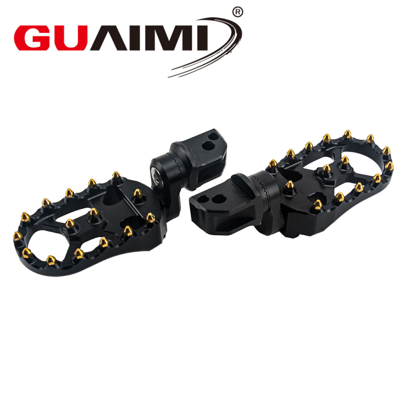 GUAIMI zadné pedále pre BMW R1300GS 2023+, nastaviteľné otáčavé, kovové, povrchová úprava pečenou farbou