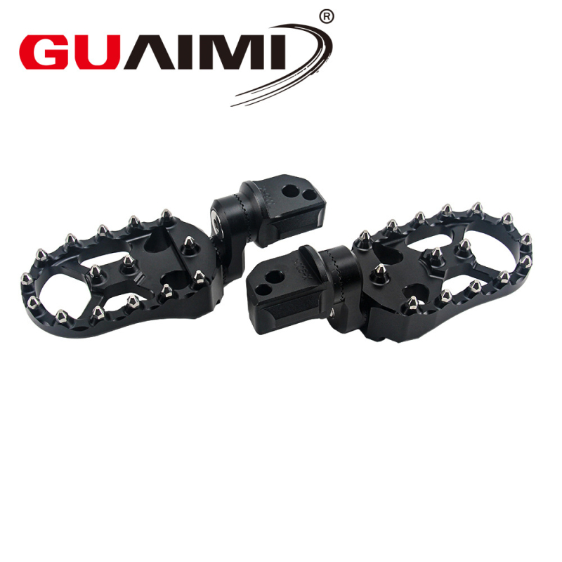 GUAIMI zadné pedále pre BMW R1300GS 2023+, nastaviteľné otáčavé, kovové, povrchová úprava pečenou farbou