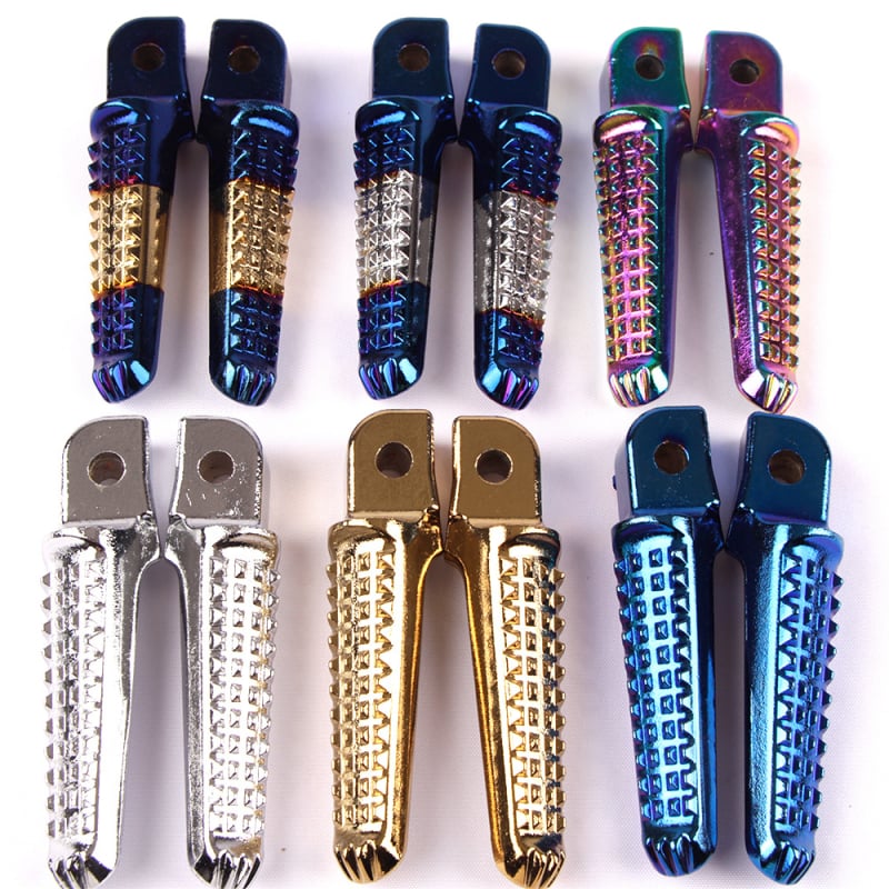 Zadný pedál pre Honda CB400 a CBR250, s VTEC, z hliníkovej zliatiny, elektroplátovaný povrch, prispôsobiteľný