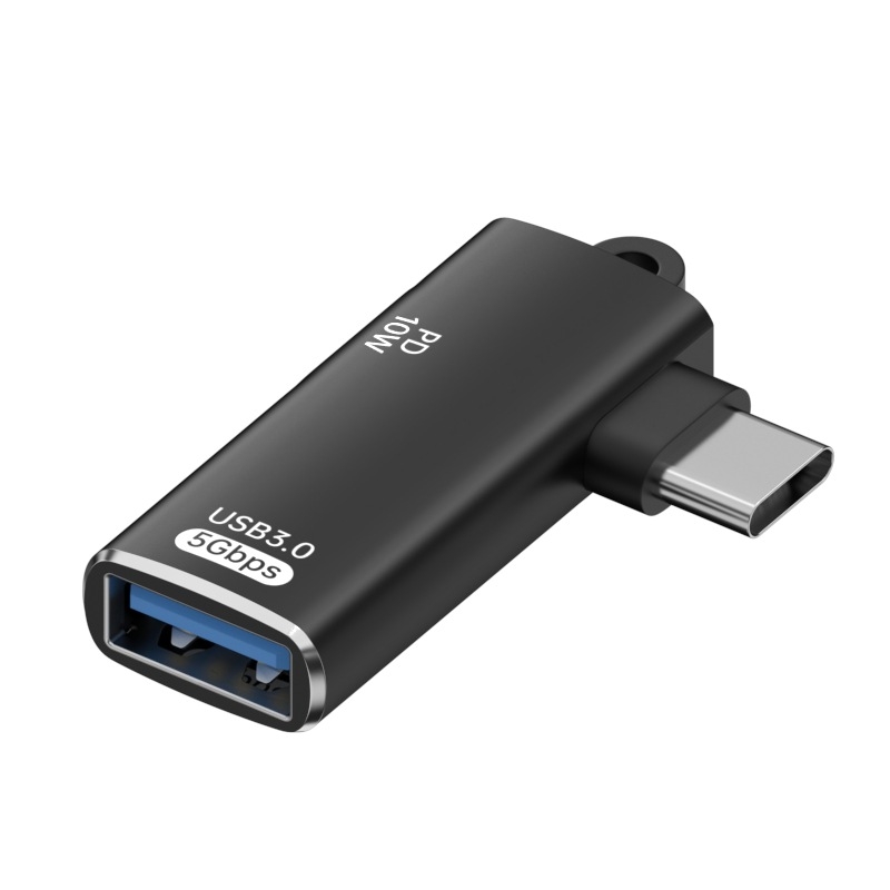 Adaptor Type-C la USB OTG cu alimentare PD — încărcare în timpul utilizării și suport pentru TV box extern