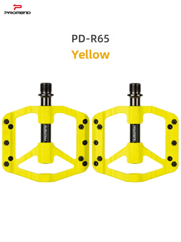 Promend PD-R65 bicyklistický pedál, nylonové telo a osa z chróm-molybdenovej ocele, pre horské a cestné bicykle