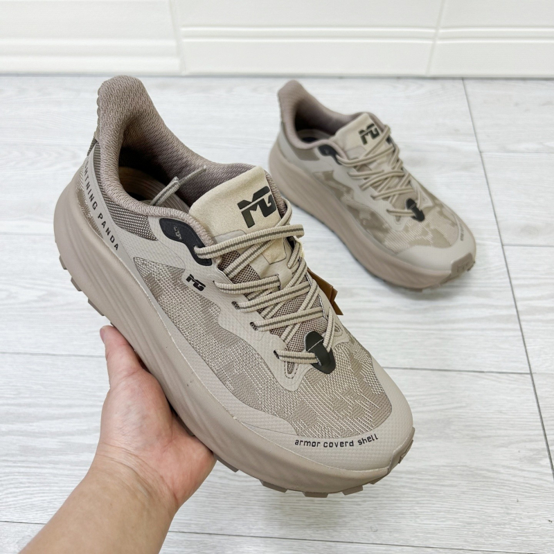 Pantofi de drumeție unisex cu last lat, antiaderenți și respirabili, exterior Lycra+KPU, talpă din cauciuc natural cu talpă intermediară Phylon, design de talie joasă pentru drumeții