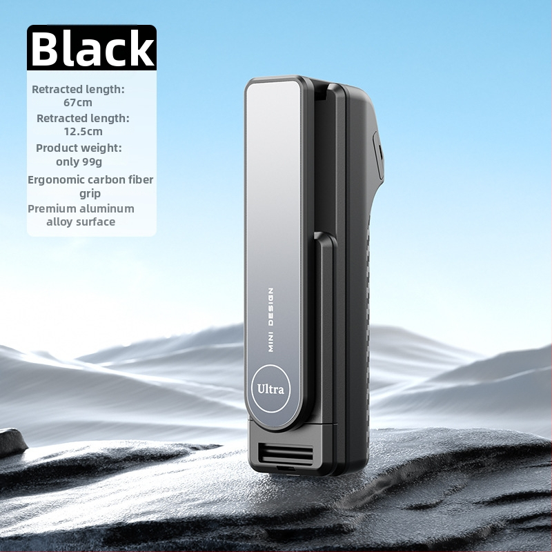 Χειρολαβή Bluetooth selfie stick με σταθεροποίηση, τηλεσκοπική, με τηλεχειριστήριο, σώμα από κράμα αλουμινίου-ABS