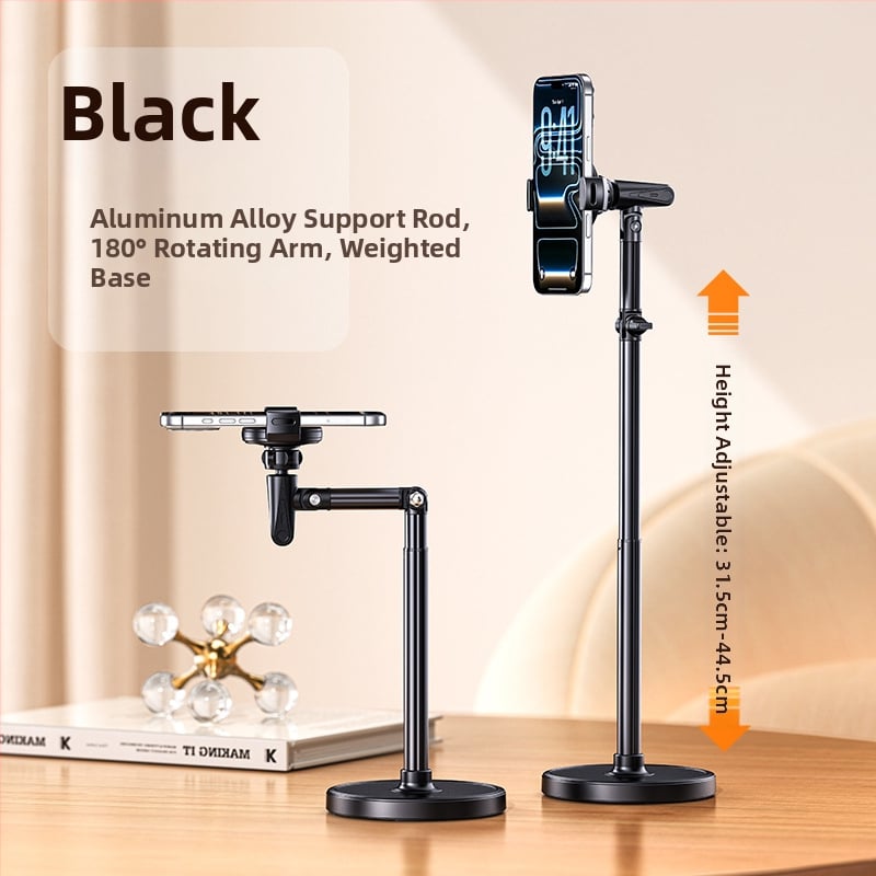 Boneruy — Βάση τηλεφώνου για επάνω κάδρο σε επιφάνεια γραφείου, κατασκευή από κράμα, υποστηρίζει προσαρμογή, ιδανικό για selfie και ζωντανές μεταδόσεις