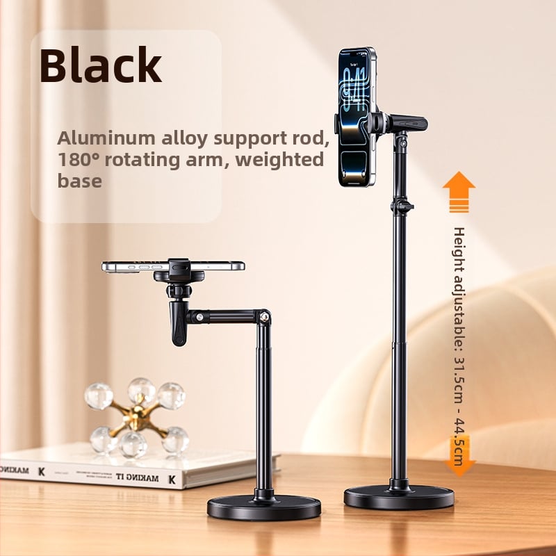 Boneruy — Βάση τηλεφώνου για επάνω κάδρο σε επιφάνεια γραφείου, κατασκευή από κράμα, υποστηρίζει προσαρμογή, ιδανικό για selfie και ζωντανές μεταδόσεις