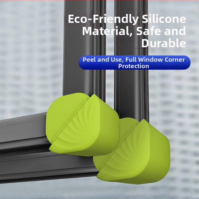 Ochranný roh okna, proti kolízii, odolný voči opotrebeniu, silikónový materiál, automatické resetovanie