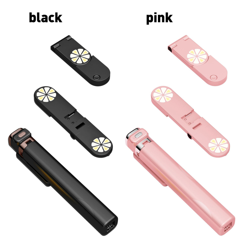 M03S четирикрак трипод с Bluetooth селфи стика и LED осветление за снимки; Материал: неръждаема стомана + ABS; Дистанционно управление; Модел: M03/M03S