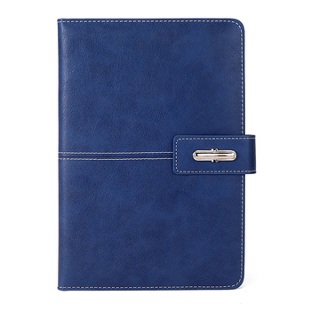 Bőrborítású notesz, vezeték nélküli kötés, Dowling papír 80 g, 100–200 oldal